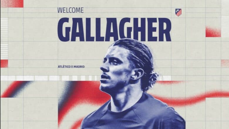 Atletico Madrid prezanton afrimin e Gallagher