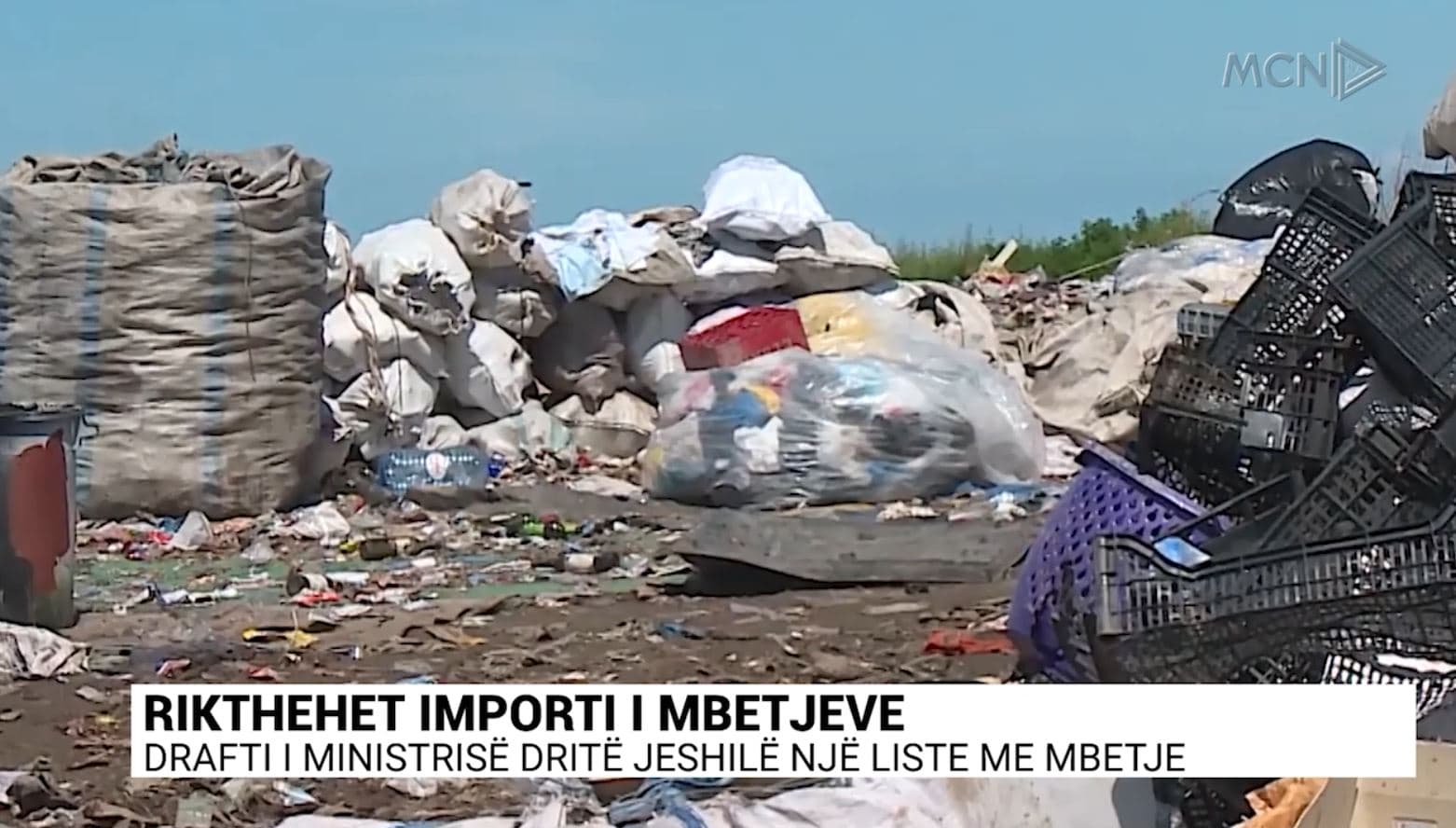 Rikthehet importi i mbetjeve/ Drafti i ministrisë dritë jeshilë një liste me mbetje (VIDEO)