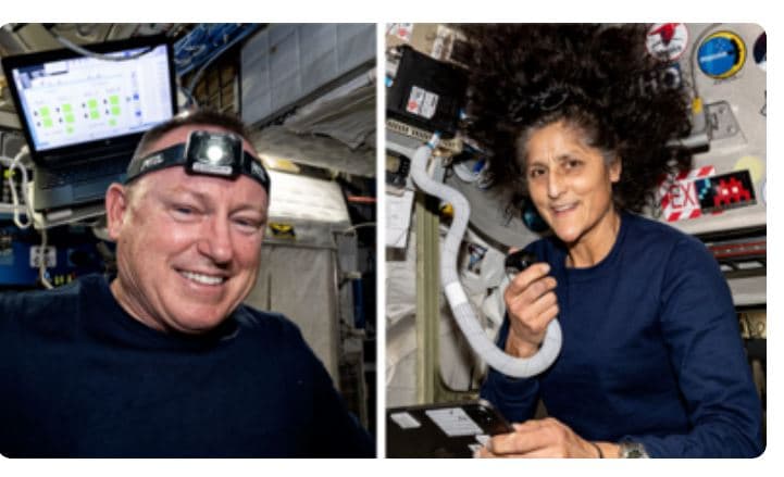 Dy astronautët e bllokuar në hapësirë do të kthehen në shkurt 2025 me një mjet të SpaceX