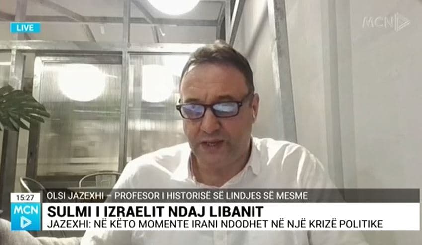 Sulmi i Izraelit ndaj Libanit/ Jazexhi: Shqipëria në rrezik nëse përhapet lufta, strehon muxhahedinë (VIDEO)