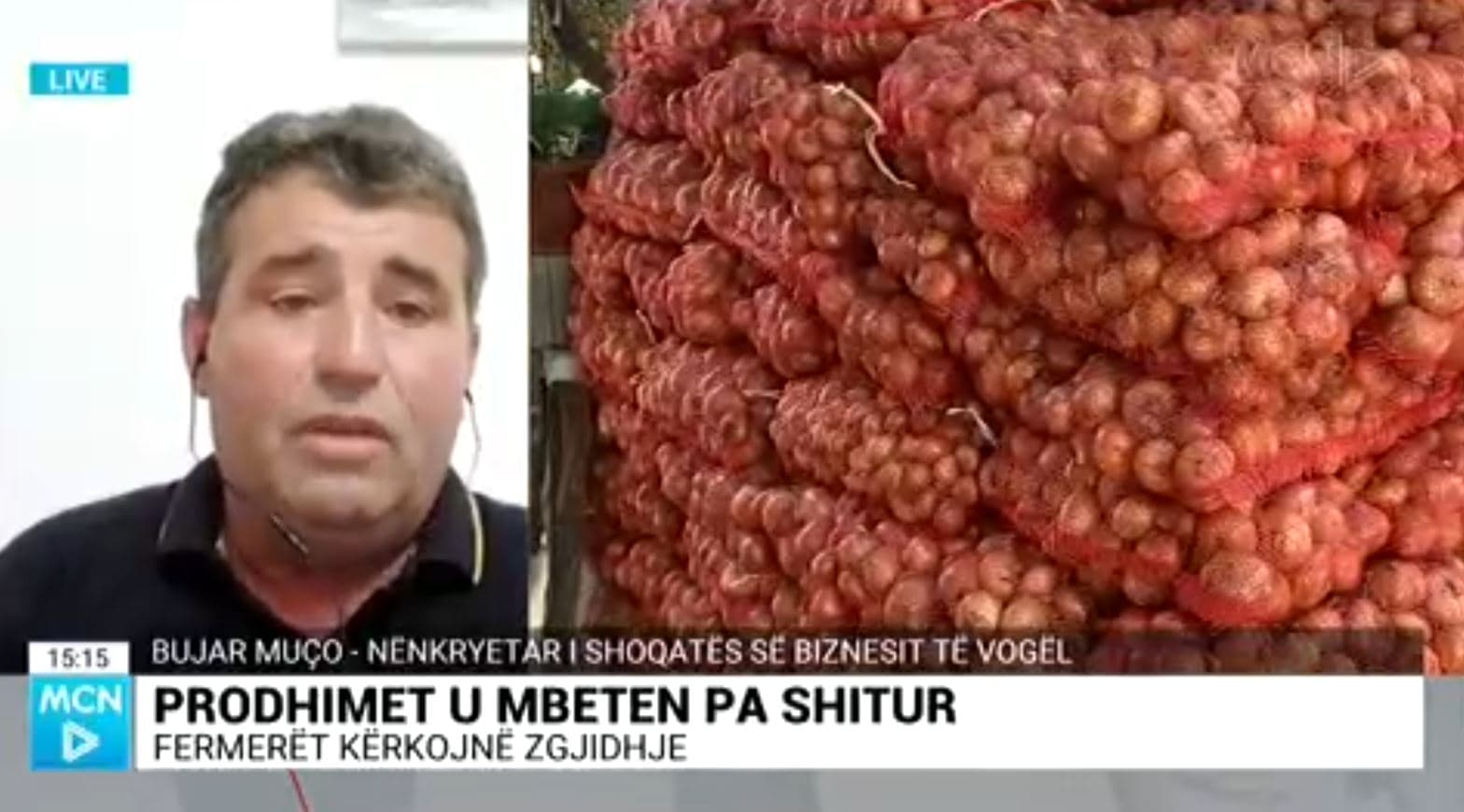 Malli mbetet stok, Muço: Kosto e lartë e prodhimit. Fermerët të bashkohen, por nuk e zgjidhin problemin e tyre(VIDEO) 