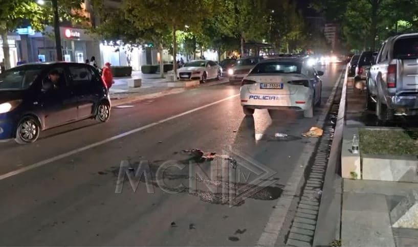 Aksident në Bulevardin e Vlorës, motori përplas dy kalimtare
