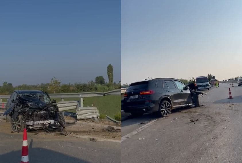 Përplasen dy makina në Levan-Vlorë 