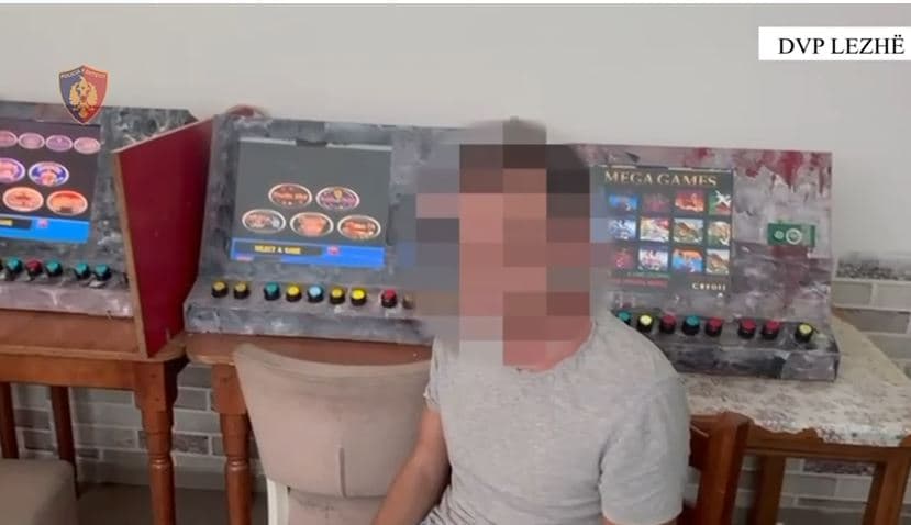 Kishte përshtatur lokalin me qira për lojëra fati, pranga 35-vjeçarit në Laç