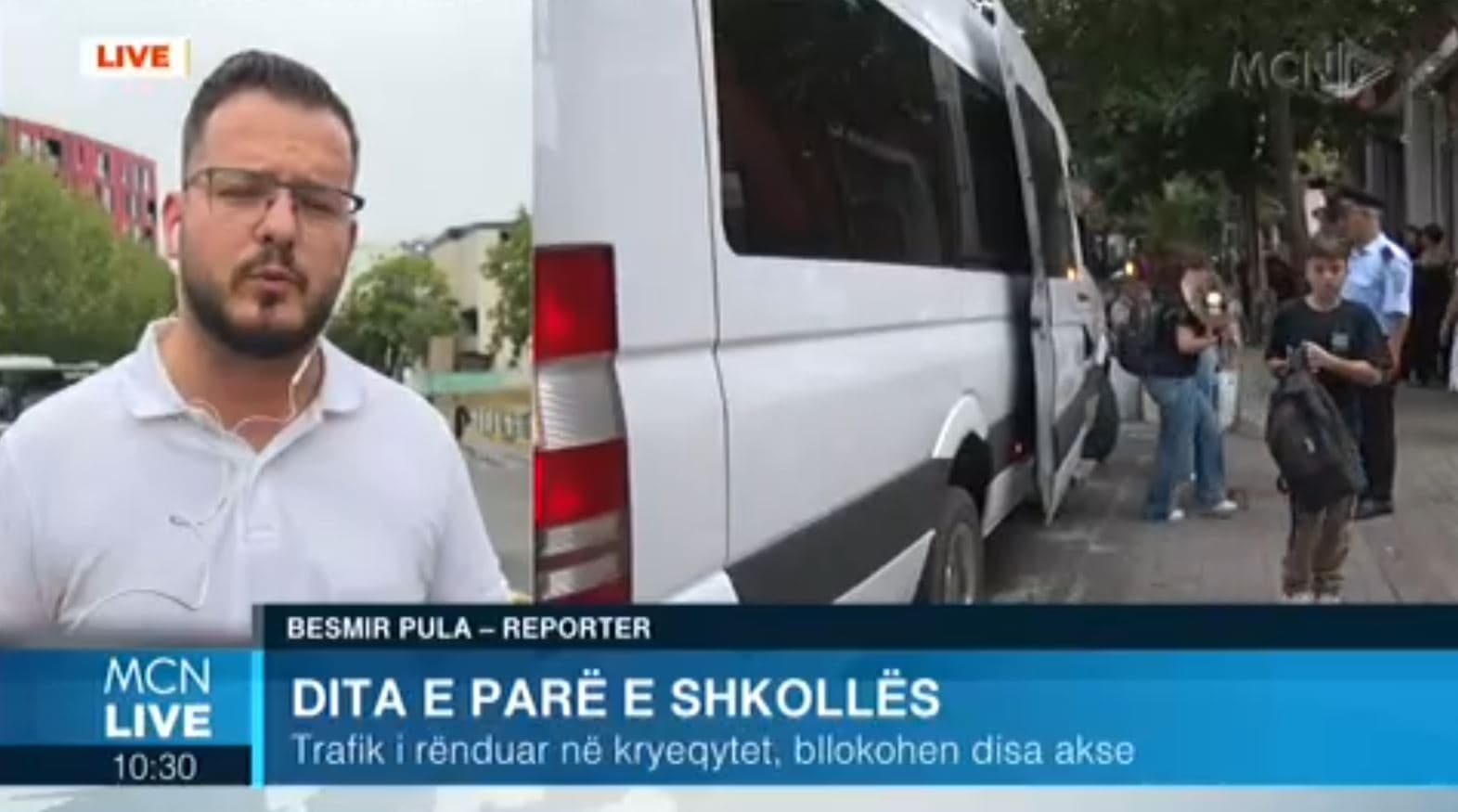 Trafik i dendur në ditën e parë të shkollës/ Pula: 4 akse më problematike. Prani e shtuar e policisë (VIDEO)