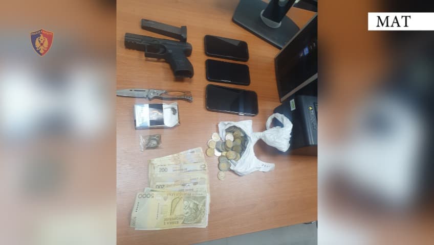 Lojëra fati dhe kanabis në lokal, arrestohet një person në Burrel 