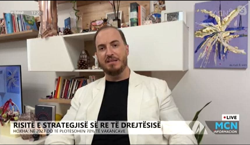 Hoxha: Një çështje kërkon 4 vite për një përgjigje në gjykatë, në 2027 do plotësohen 70% e vakancave (VIDEO)