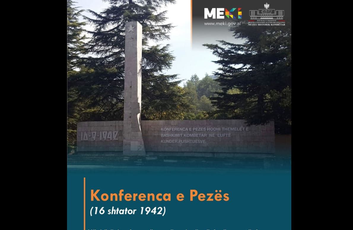    Përkujtohet 82-vjetori i Konferencës së Pezës