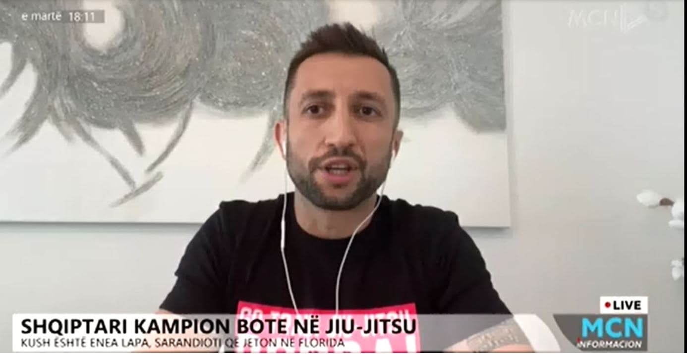 Enea Lapa, kampioni i Jiu-jitsu: Mund të hapim një akademi në Shqipëri (VIDEO)