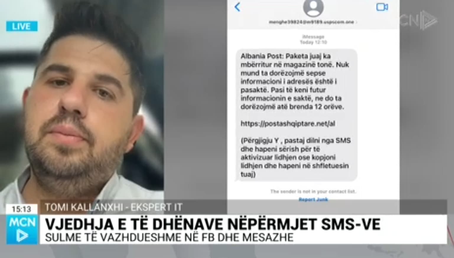 Vjedhja përmes SMS-ve/ Kallanxhi: Mos vendosni të dhënat e kartave në sajte të pasigurta. Kapja e keqbërësve gati e pamundur