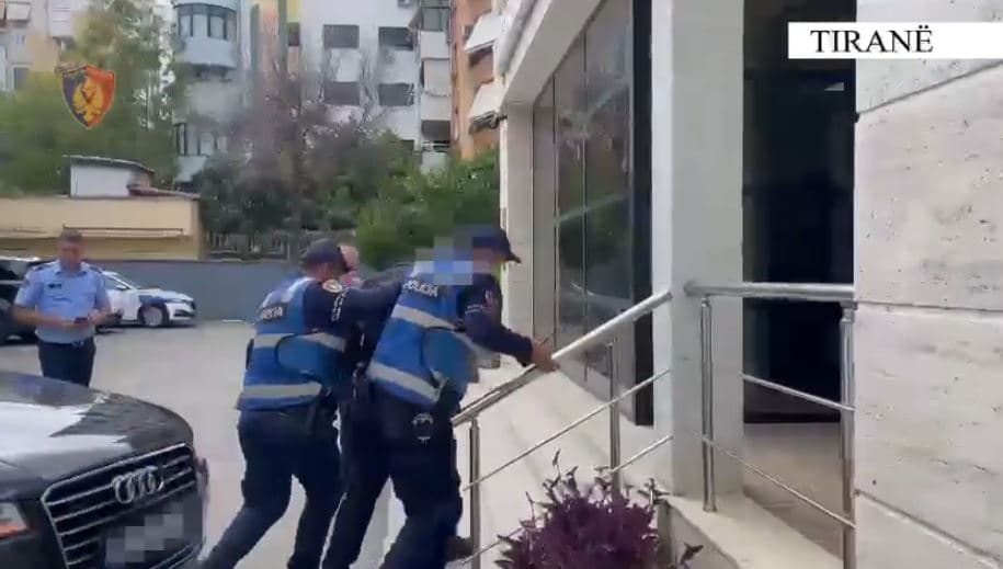 Lëvizte i armatosur me makinë të blinduar, arrestohet një person në Tiranë