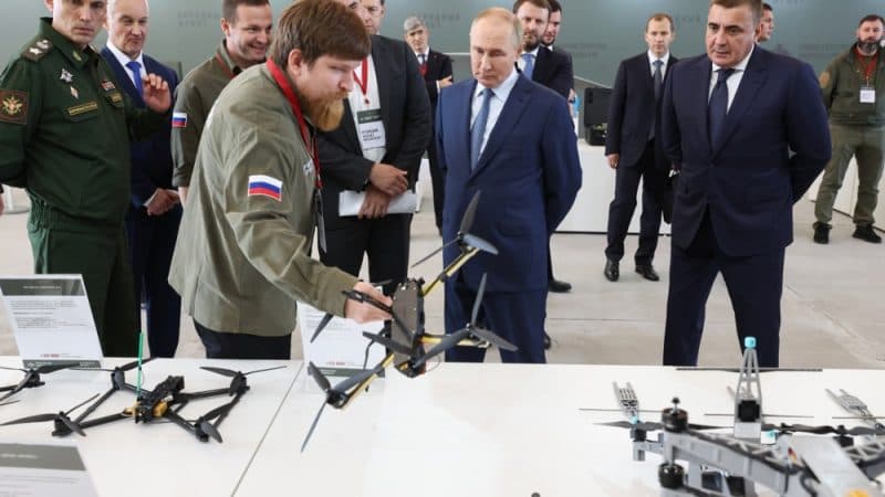 Putin: Rusia po dhjetëfishon prodhimin e dronëve