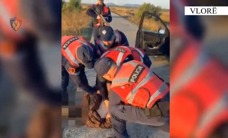 Kërcënoi me armë bashkëshorten dhe banorët e fshatit/ Arrestohet në ikje 48-vjeçari në Vlorë