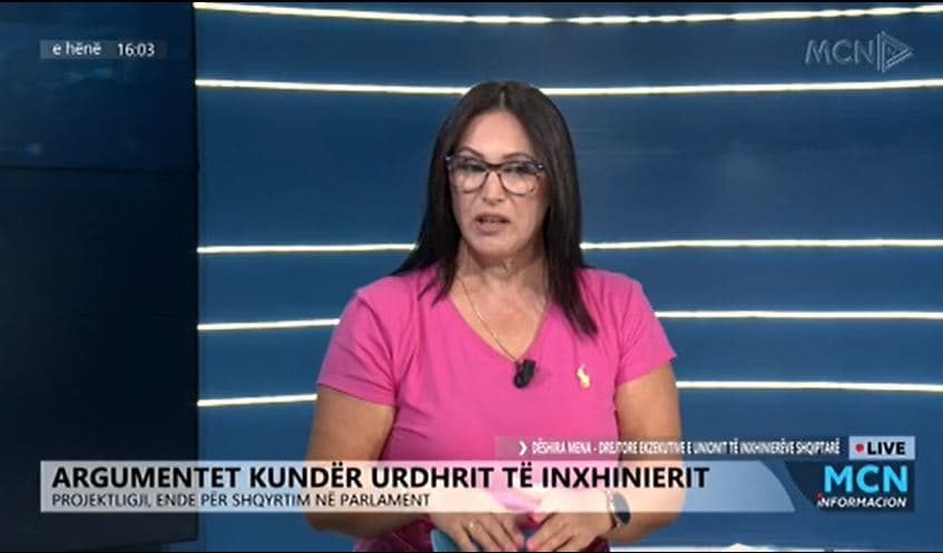 Urdhri i inxhinierit/ Mena: Inxhinieria s’mund të centralizohet, propozimi individual i një grupi deputetësh (VIDEO)