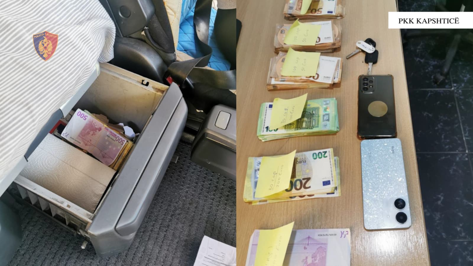 Tenton të fusë në Shqipëri 30 mijë euro pa i deklaruar, nën hetim një person