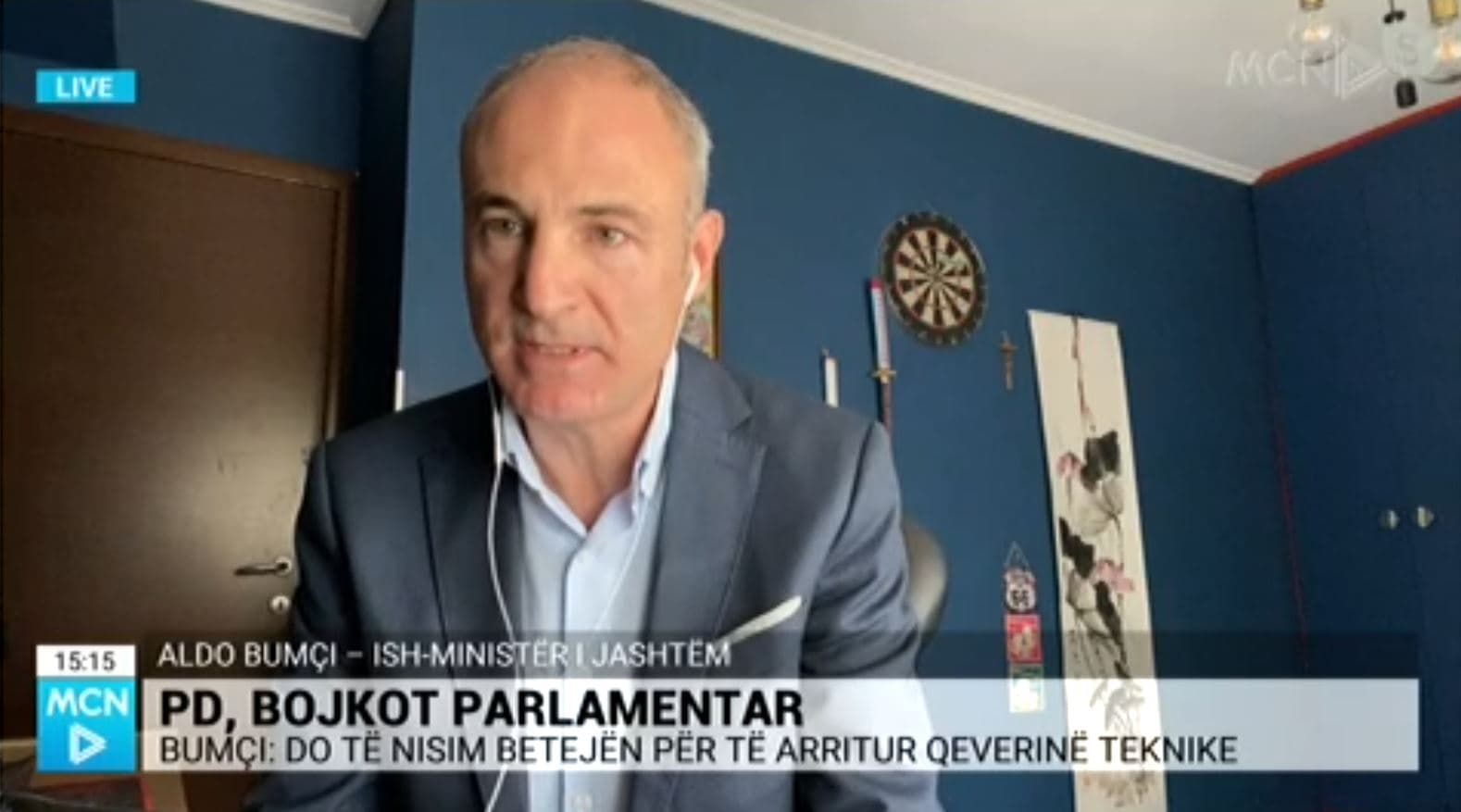 Bumçi: Jo bojkot nga PD. Mosbindje civile deri në krijimin e qeverisë teknike (VIDEO)