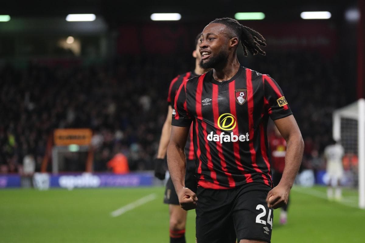 Tottenham Hotspuri, objektiv tek Bournemouth