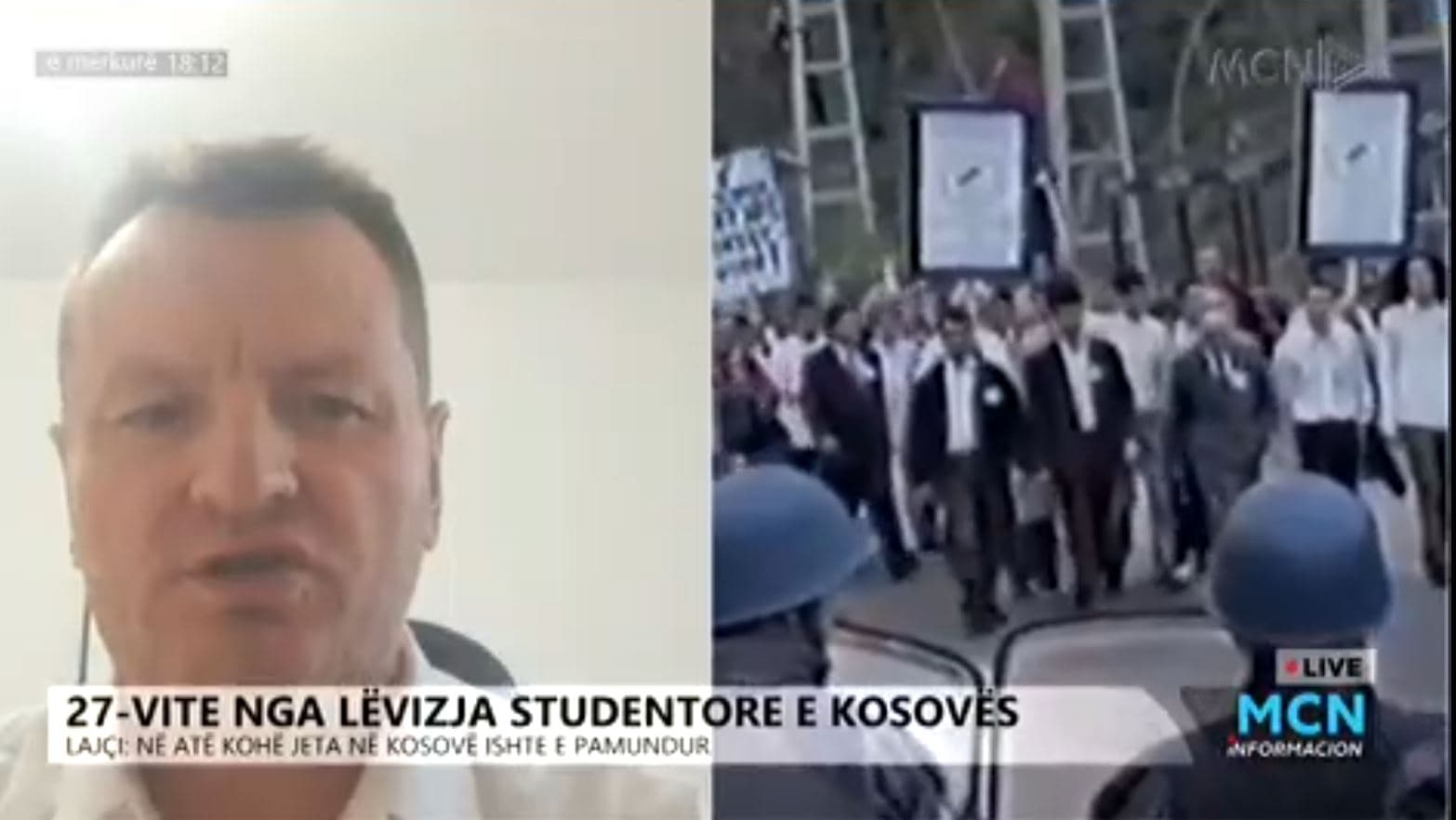 27 vjet nga Lëvizja Studentore e Kosovës, Lajçi: Albin Kurti ndër organizatorët e protestave (VIDEO)