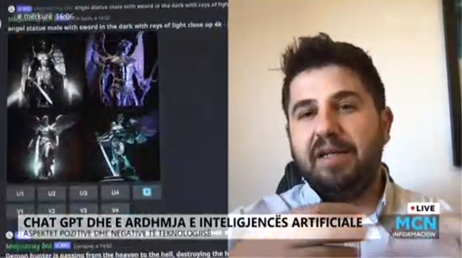 Kallanxhi: AI mund të kthehet kundër njerëzimit, rrezik shumë i lartë që të dalë jashtë kontrollit (VIDEO)
