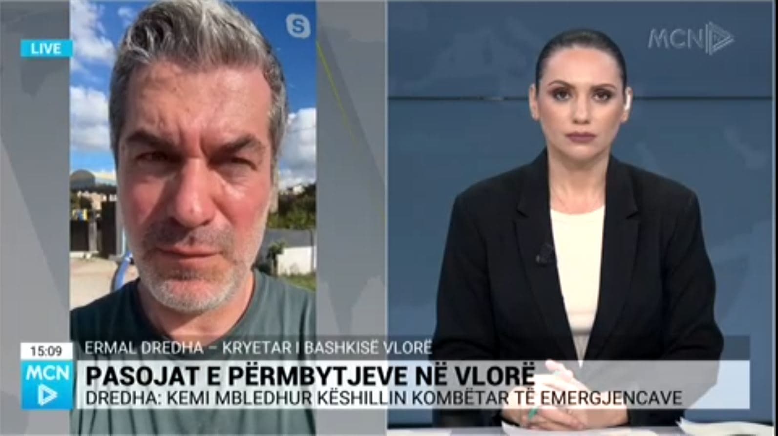 Përmbytjet në Vlorë/ Dredha: Ka ende prezencë uji në disa zona, 55 persona të evakuuar