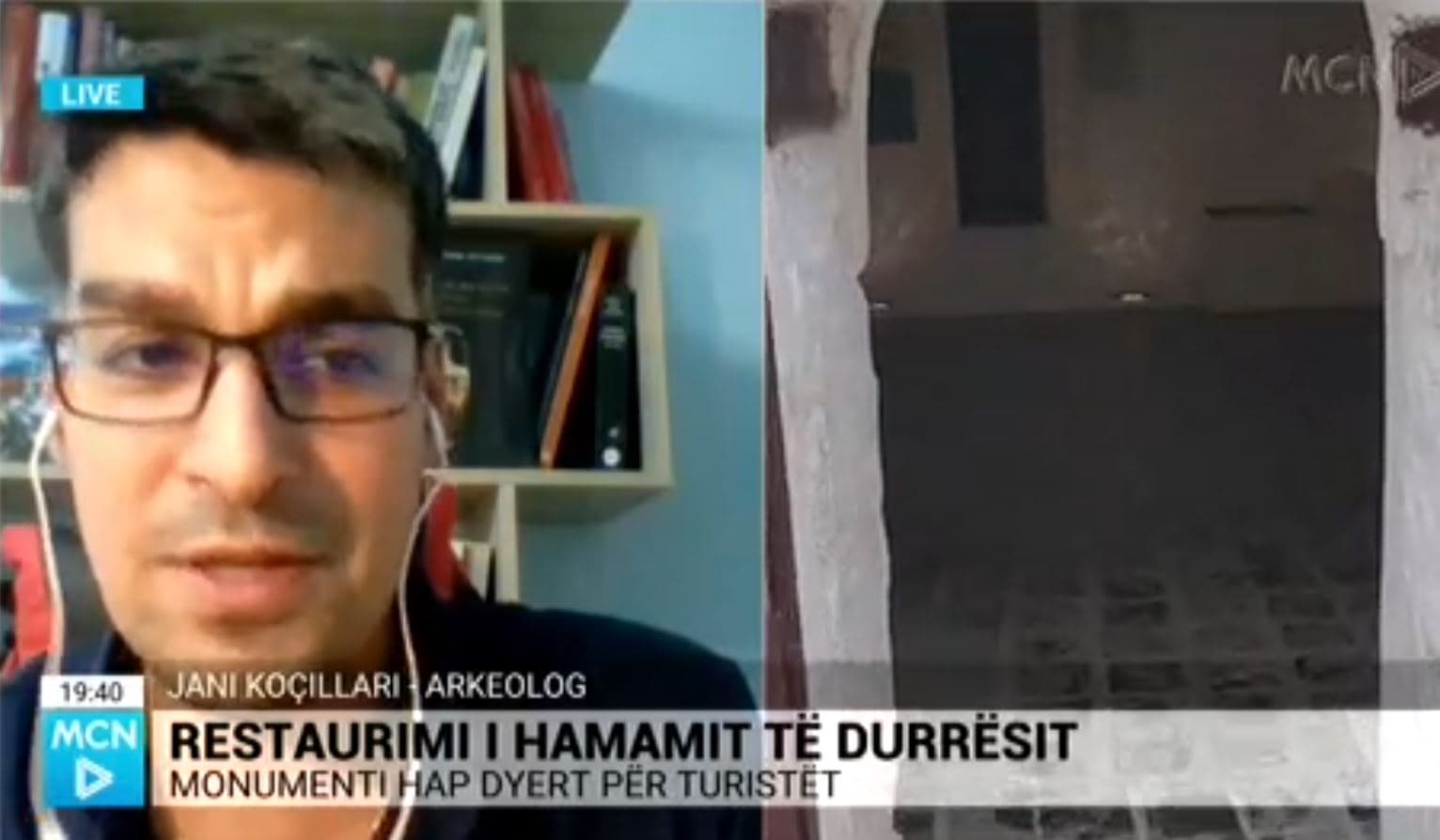 Restaurohet hamami i Durrësit, Koçillari: Tregues i një qytetërimi të zhvilluar