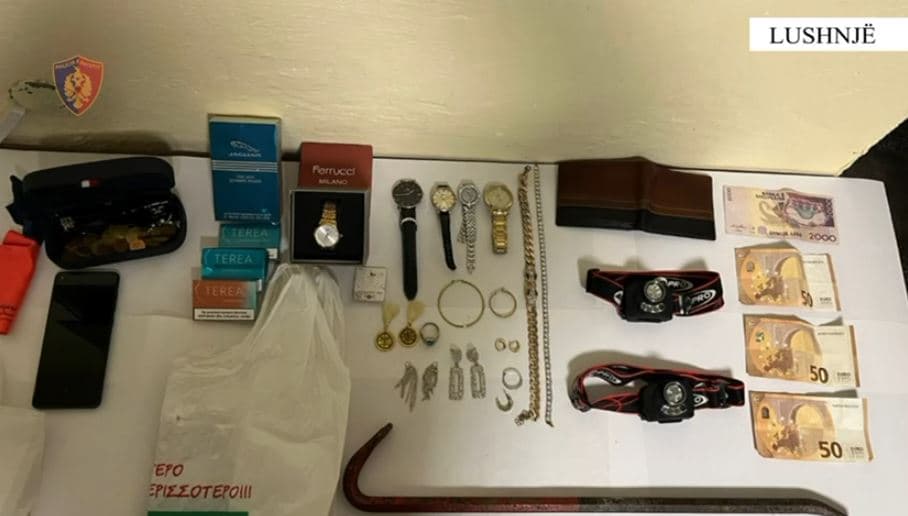Vidhnin sende me vlerë dhe para në banesa, arrestohen dy persona në Lushnjë