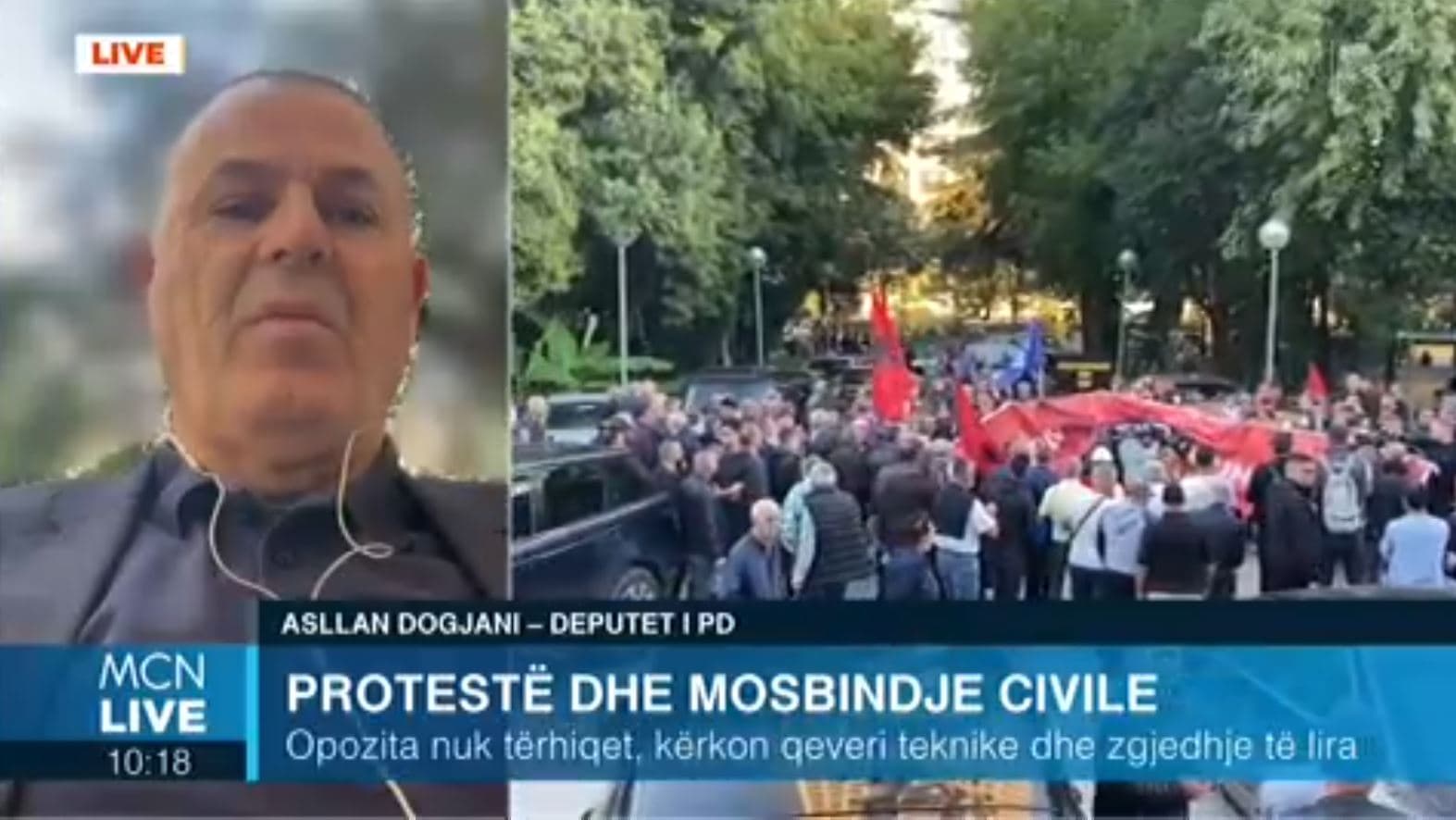 Dogjani: Policia na sulmoi gjatë protestës. Rama dhe ata që e mbështesin, do përballen me ne (VIDEO)