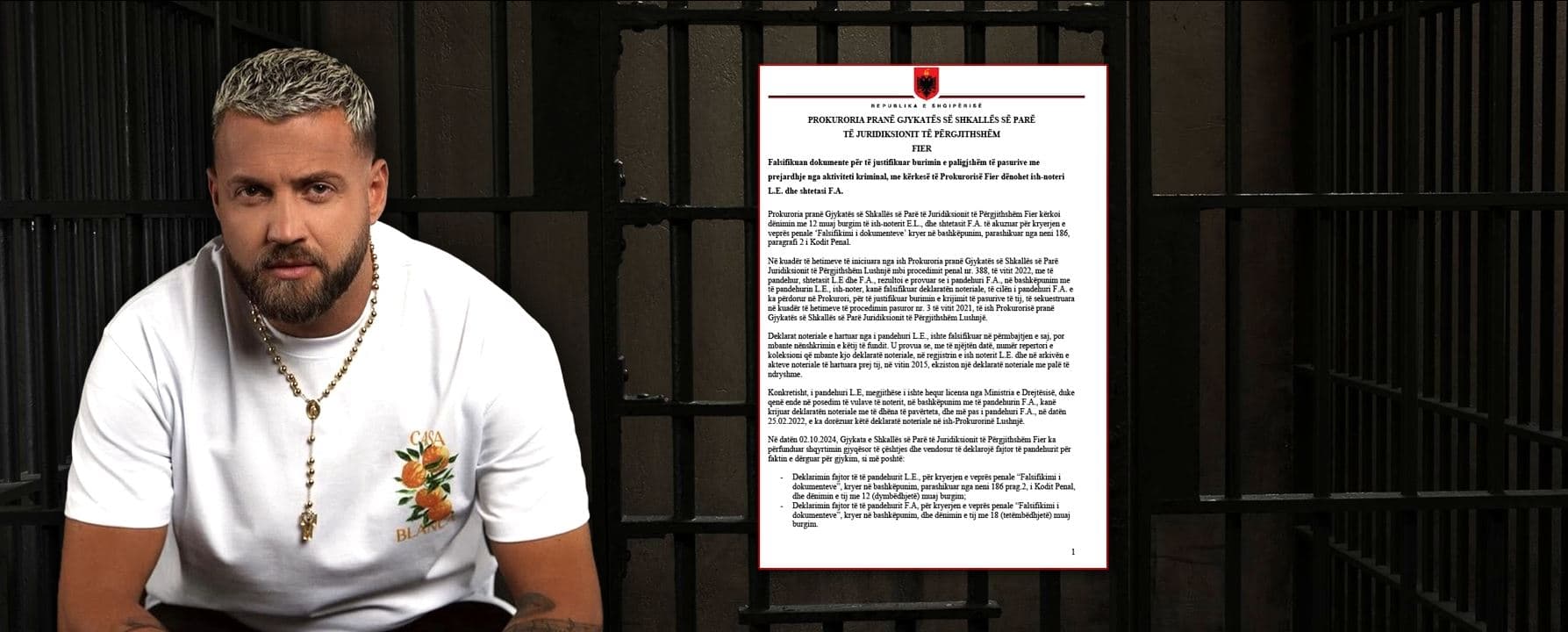Përse u dënua Luiz Ejlli, dosja e plotë e falsifikimit noterial