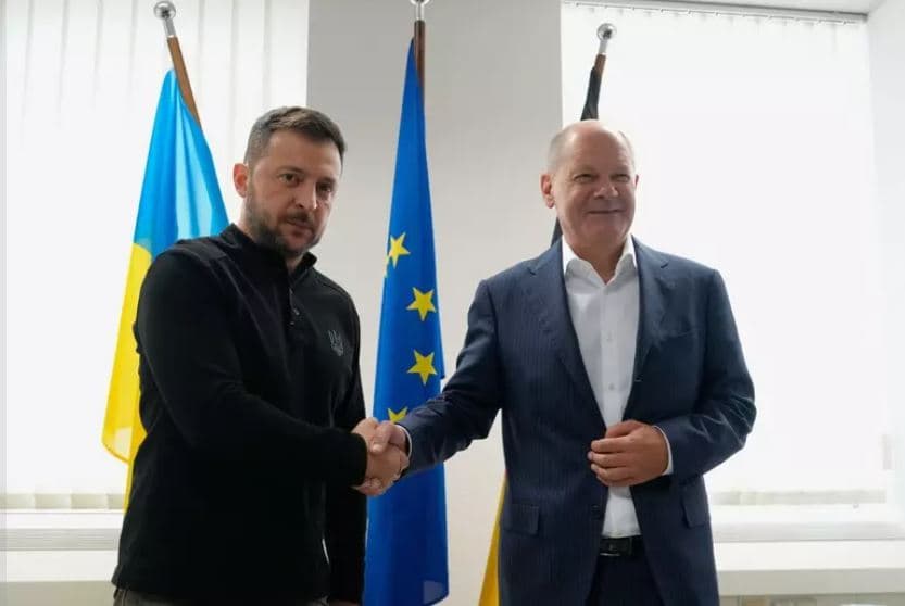 Scholz, Zelenskyt: Nuk do të pranojmë diktat nga Putini
