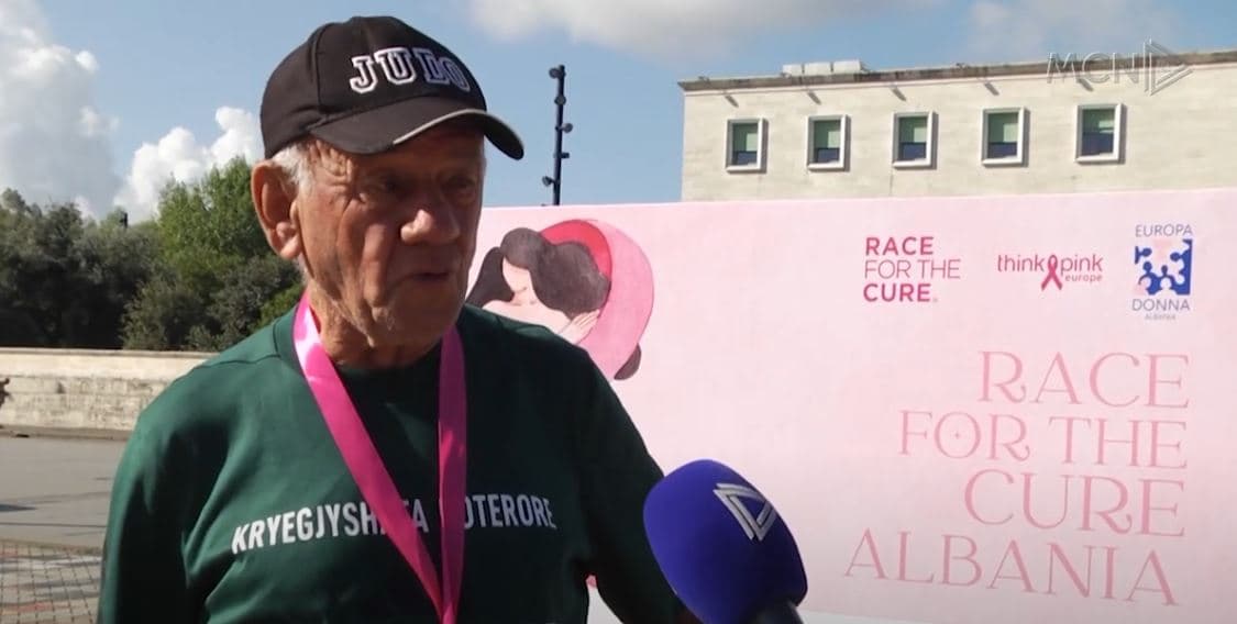 Marshim kundër kancerit të gjirit, burrat i bashkohen “Race for the cure” (VIDEO)