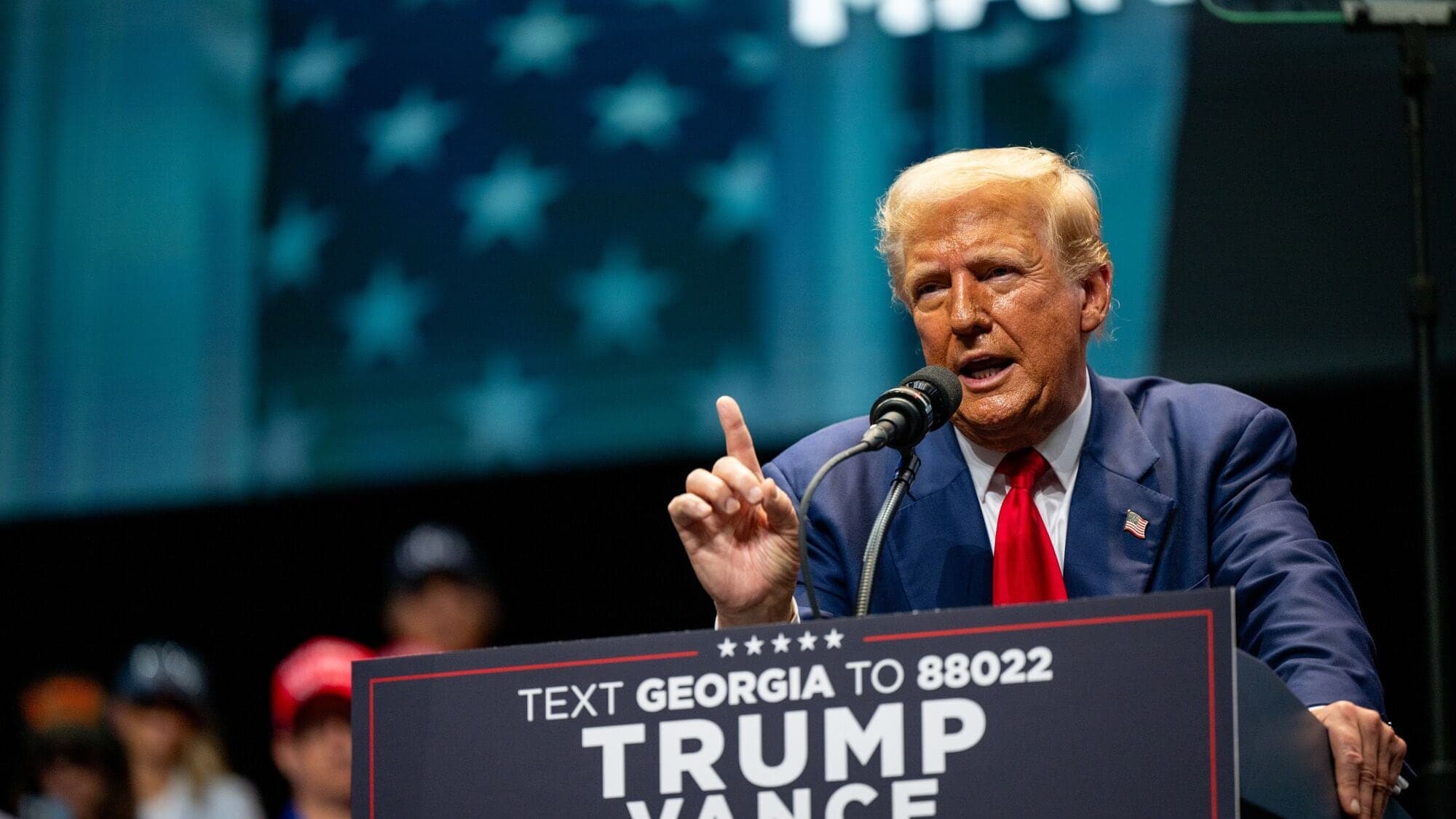 Trump thotë se po fiton terren në mesin e votuesve me ngjyrë