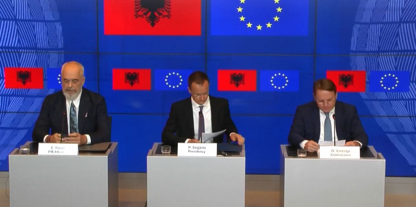 Shqipëria hap grup-kapitullin e parë me BE-në/ Rama: Gurthemel historik drejt ribashkimit europian