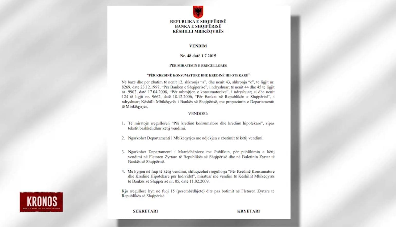 Bankat shqiptare arkëtojnë 85 milionë euro penalitete në 6-mujorin e parë të vitit 2024 