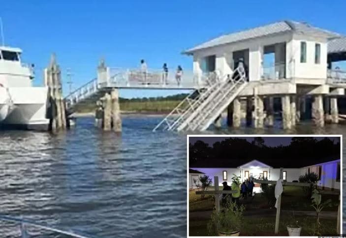 Shembet porti i tragetit gjatë festës, shtatë persona të vdekur