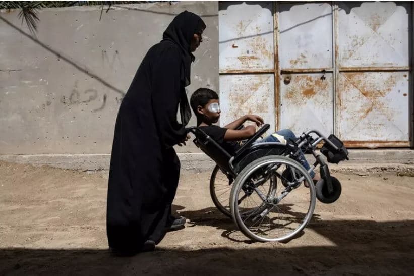 OBSH ndërpret vaksinimin e poliomielitit në Gaza, shkak bombat e shumta