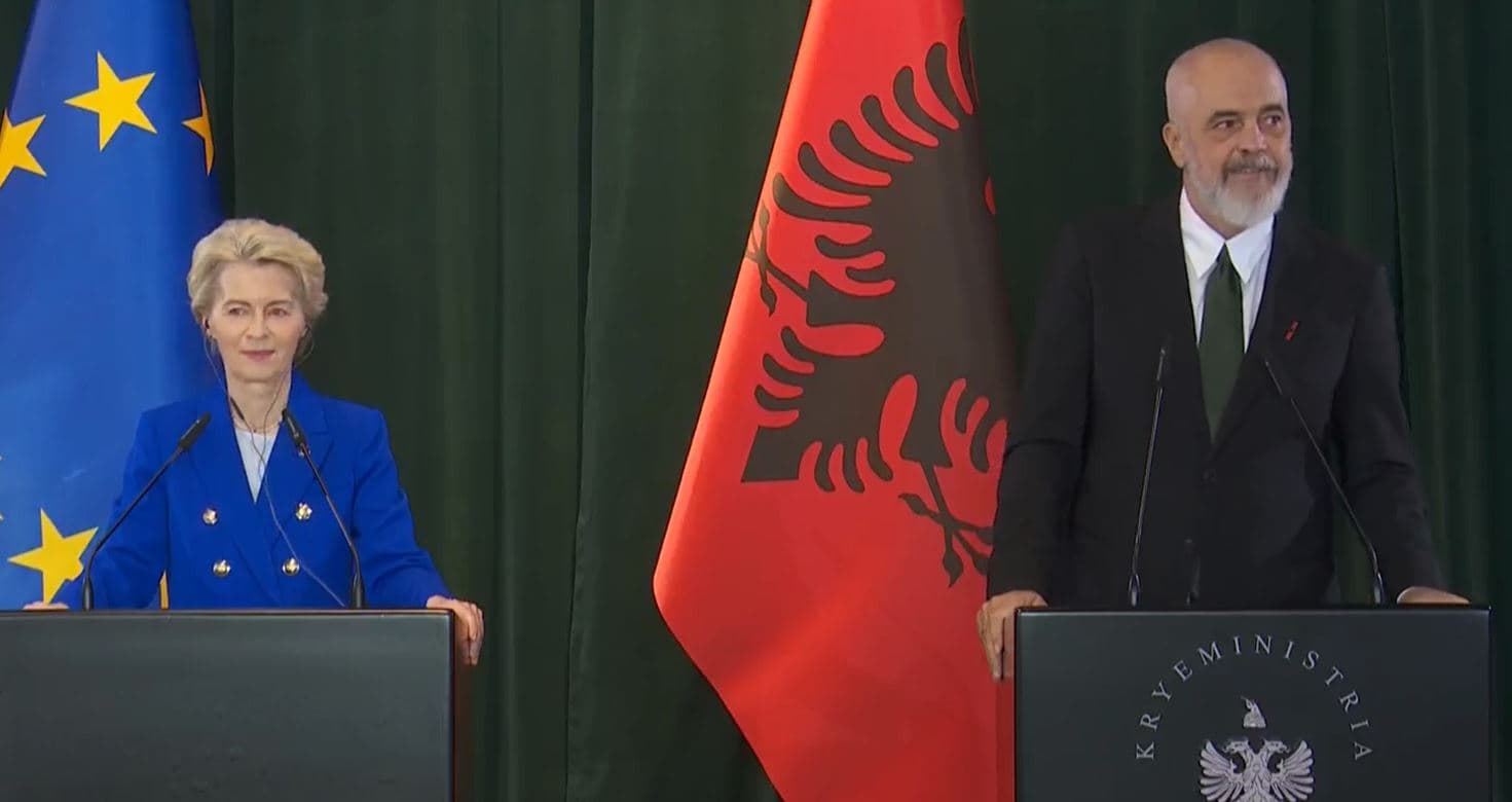 Negociatat/ Rama: Sfida e re e vështirë, por jemi gati. Von Der Leyen: Shqipëria drejt zonës unike të pagesave në euro vitin e ardhshëm