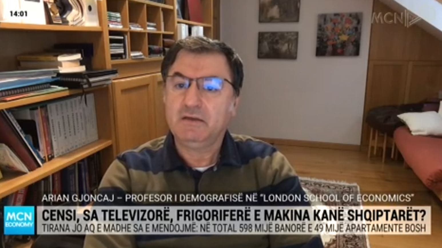 Censi, Gjonçaj: Të paturit një shtëpi në Tiranë shihet si investim në rritje 