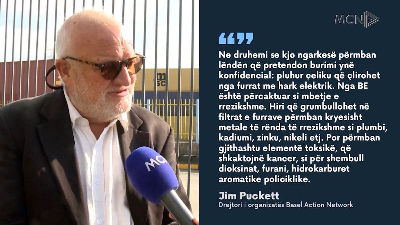  Dyshime se mbetjet janë kancerogjene!/ BAN: Sipas një burimi konfidencial, është pluhur çeliku (VIDEO)