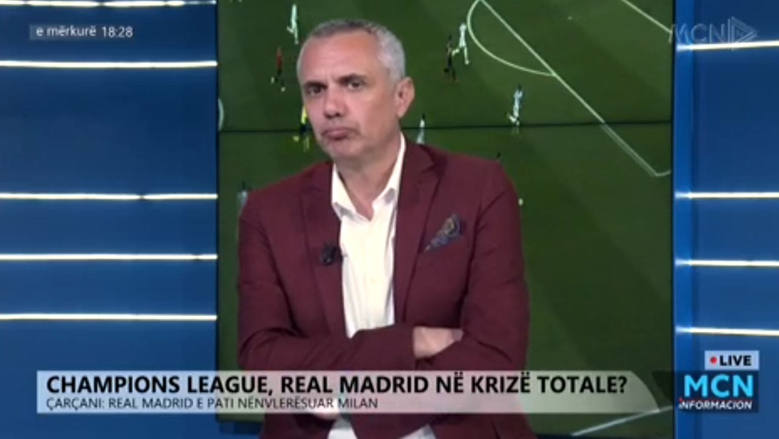 Humbja ndaj Milanit/ Çarçani: Reali po kalon një moment të vështirë, disa gjëra s’po ecin 