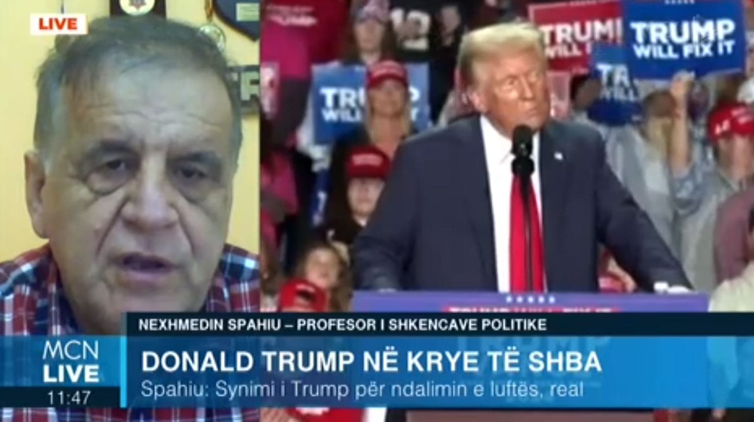 Zgjedhja e Trump dhe Kosova, Spahiu: Sovraniteti nuk diskutohet, kërkohen kompromise për njohjen (VIDEO)