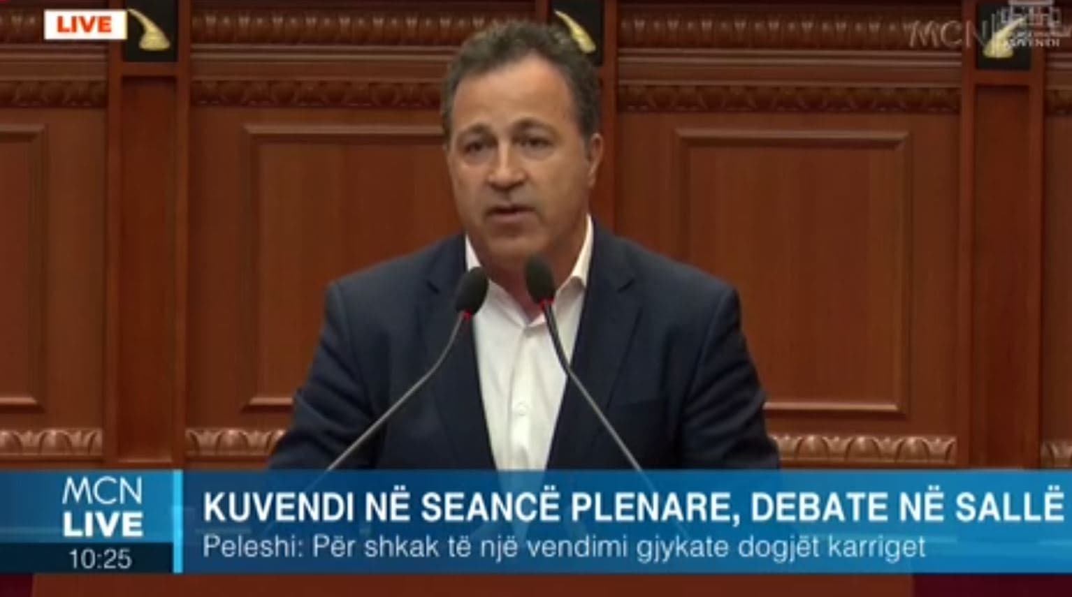 Masat ndaj deputetëve, Peleshi: Gjykata Administrative mori kompetencat e Kuvendit. Buxheti fusha e betejës për të dy palët 