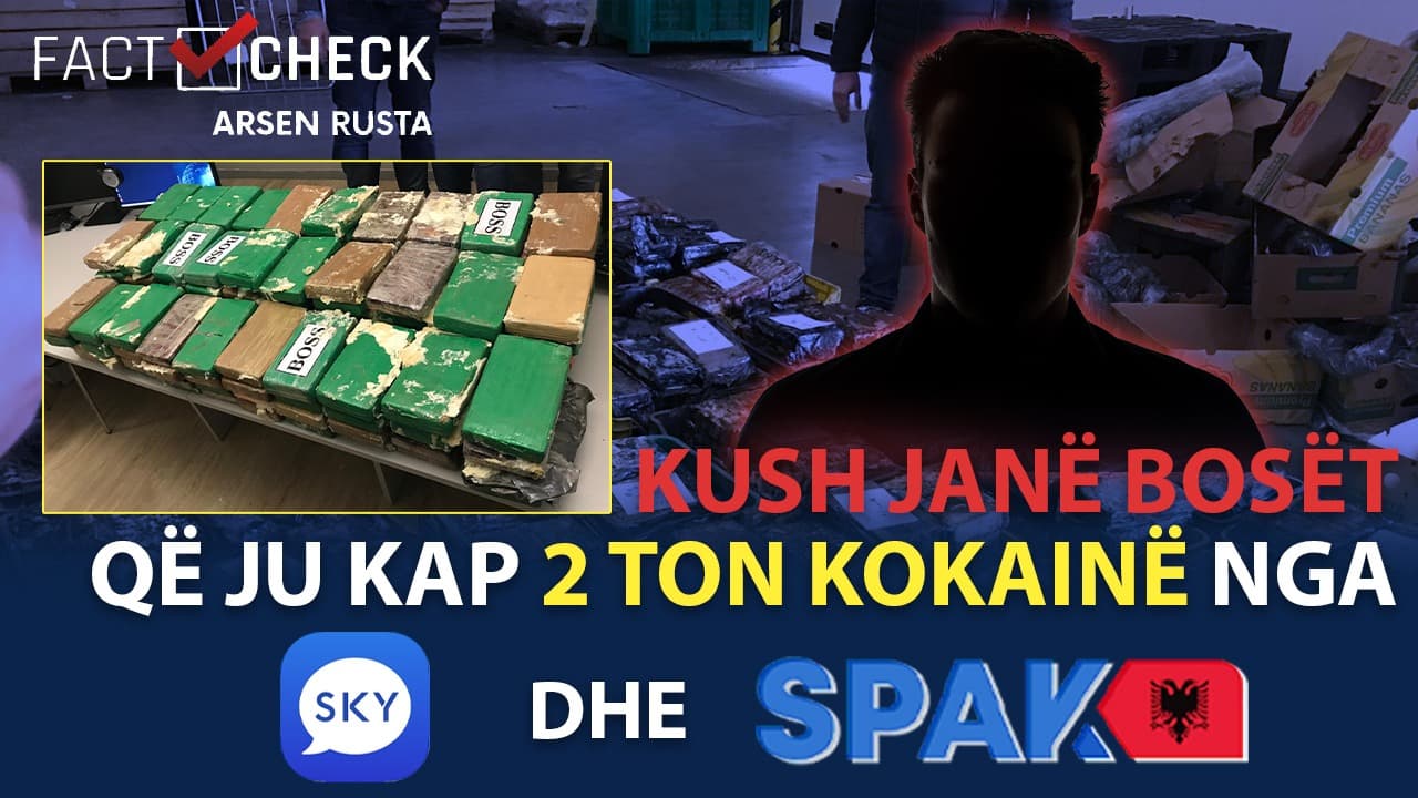 Amerikë Latine-Itali, kapen 2 ton kokainë/ Në pranga një kavajs dhe një pukian, trafik me logon Boss (VIDEO)