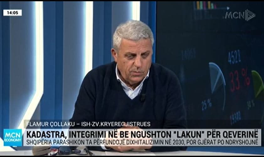 Dixhitalizimi, Çollaku: I papërfunduar, Qeveria të japë llogari. Kadastra s’ka kapacitete për të mbuluar shërbimet (VIDEO)