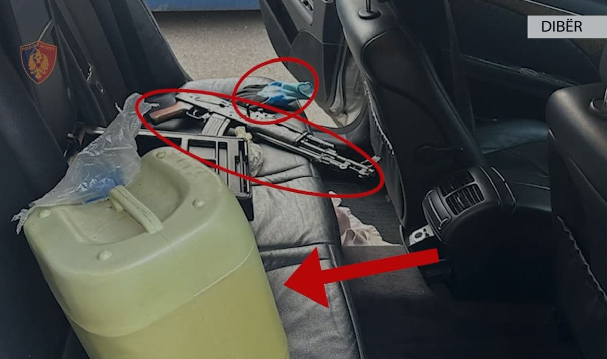 Parandalohet ngjarja e rëndë në Dibër, kapet një person i armatosur dhe me benzinë me vete