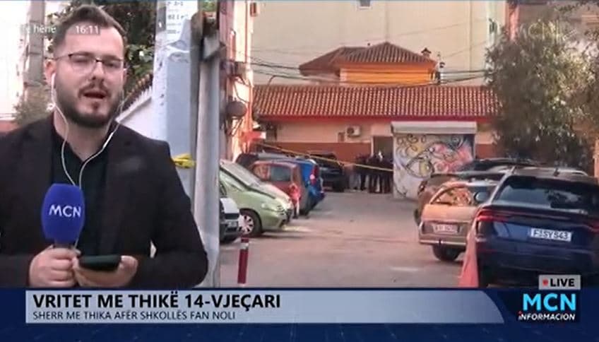 Vritet afër shkollës 14 vjeçari/ Pula: Sherri ka nisur në rrjetet sociale, ka agravauar deri në përdorimin e thikës (VIDEO)
