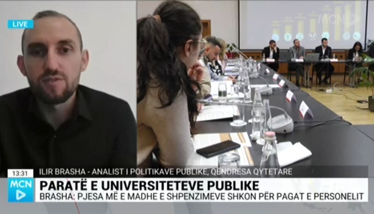 Brasha: Universitetet publike i çojnë paratë për paga, shumë pak për kërkimin shkencor (VIDEO)