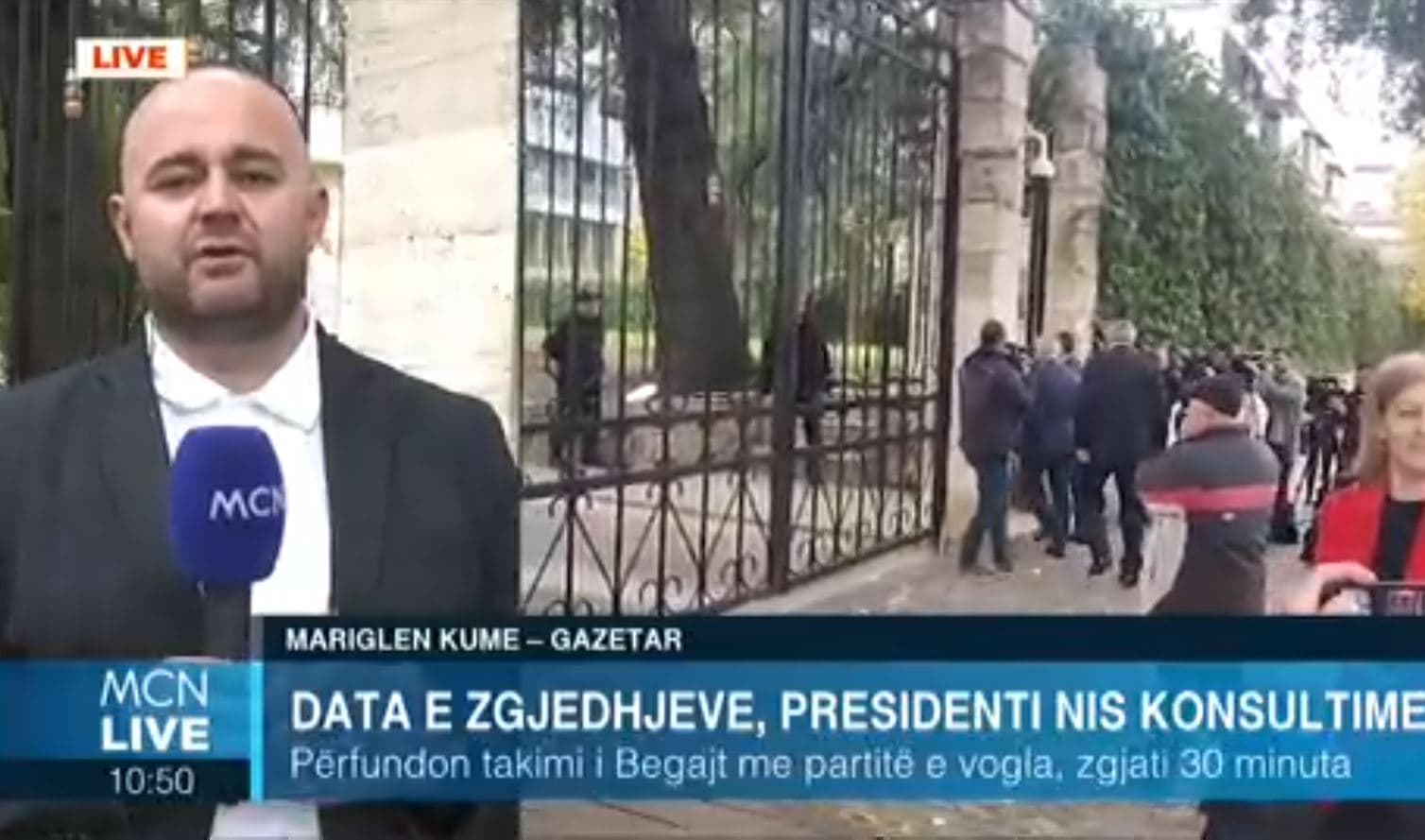 Partitë e vogla propozojnë 4 majin si datë zgjedhjesh, PD refuzon konsultimet në Presidencë (VIDEO)
