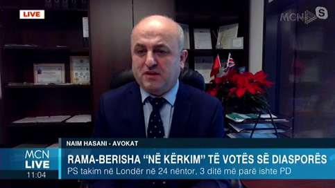 Hasani: PS-ja dhe PD-ja shihen me indiferentizëm nga shqiptarët në Britani. S’ka asnjë informacion për mënyrën e votimit (VIDEO)