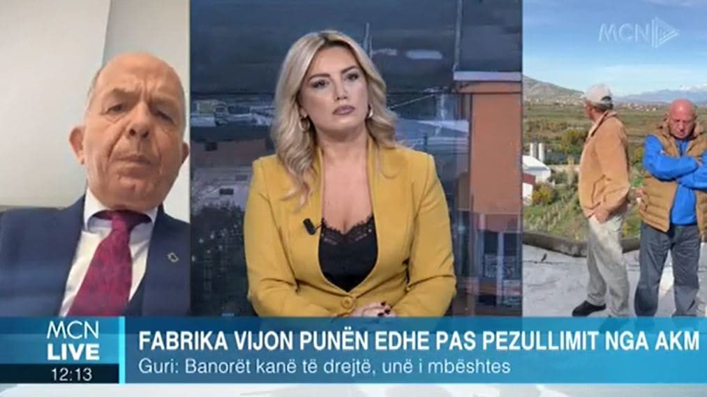 Fabrika e pezulluar vazhdon shkarkimet/ Guri: Prek drejtpërdrejt shëndetin e banorëve. Çon në sëmundje kanceroze (VIDEO) 