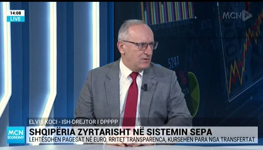 Shqipëria në SEPA/ Koçi: Sistemi siguron lehtësira në pagesat me euro, eliminon bankat korrespondente